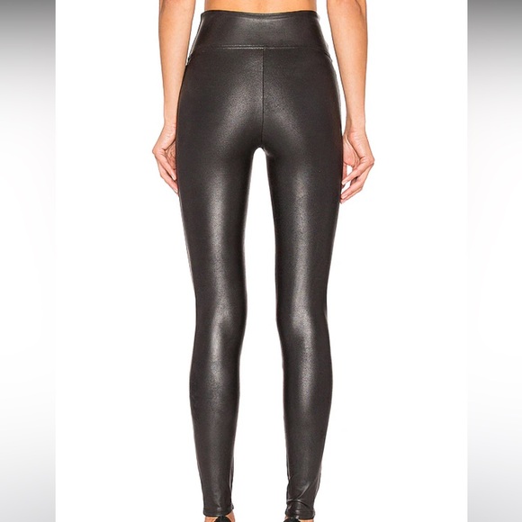 Spanx Faux Leather Leggings Women’s Size Medium - Picture 3 of 5